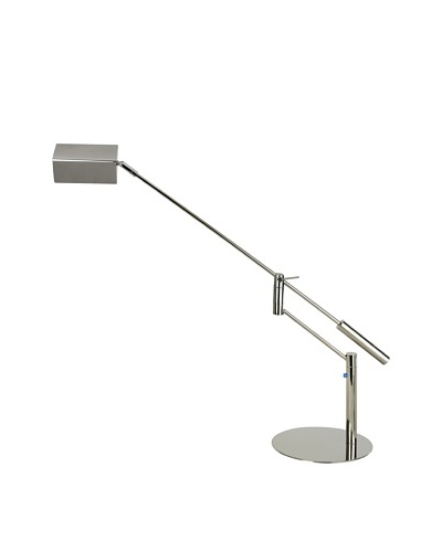 Trend Lighting Slant LED Task Lamp, Polished Chrome