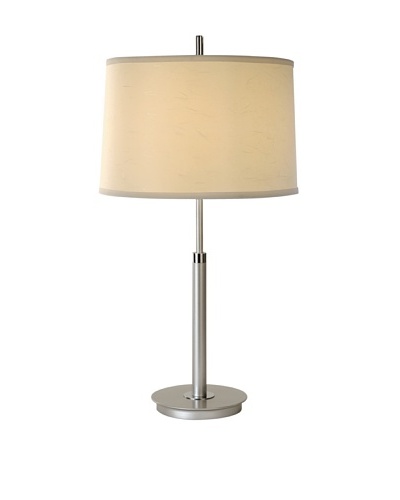 Trend Lighting Cirrus Table Lamp, Metallic Silver/Chrome