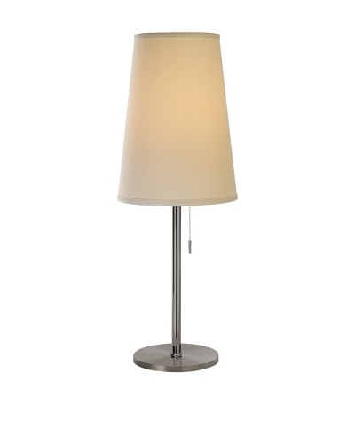 Trend Lighting Primo Table Lamp, Brushed Nickel