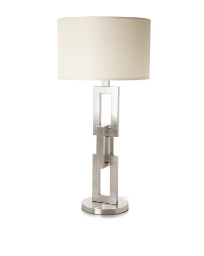 Trend Lighting Linque Table Lamp, Brushed Nickel