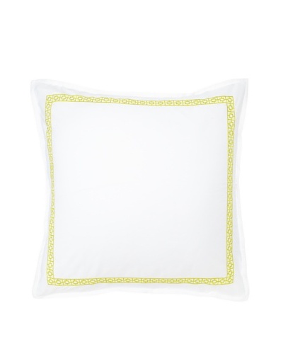 Trina Turk Palm Springs Euro Sham, Yellow, 26 x 26