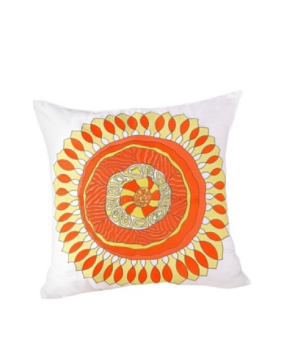 Trina Turk Wave Stripe Medallion Pillow, Multi, 20 x 20