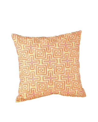 Trina Turk Wave Stripe Maze Pillow, Multi, 18″ x 18″As You See
