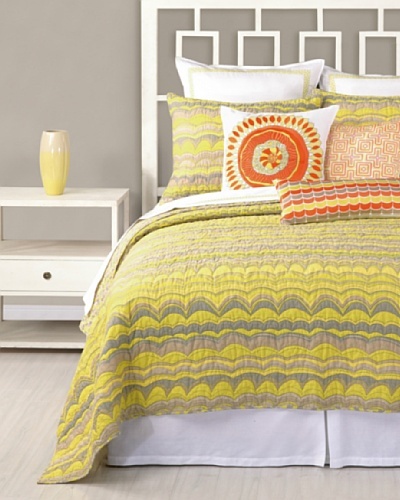 Trina Turk Wave Stripe Coverlet