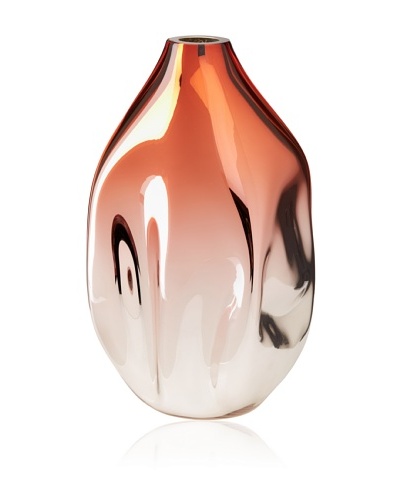 Tsunami Glassworks “Soft Box” Hand Blown Glass Vase