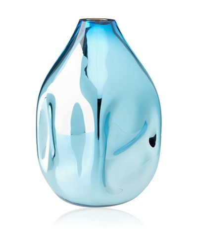 Tsunami Glassworks “Soft Box” Hand Blown Glass Vase