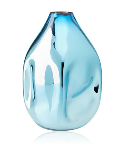 Tsunami Glassworks Soft Box Hand Blown Glass Vase