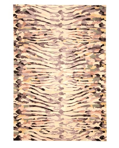 Tuleh The Bachelor Rug, Black/Cream Multi, 6′ x 9’As You See