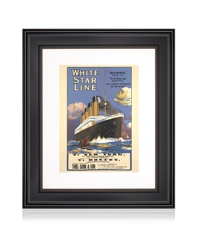 White Star Line, 16 x 20