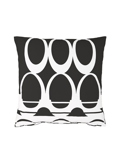 Twinkle Living Moondance Pillow Cover [Black/White]