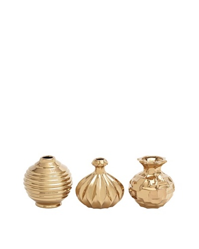 UMA Set of 3 Petite Ceramic Vases