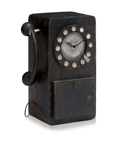 Old-Fashioned Telephone Clock