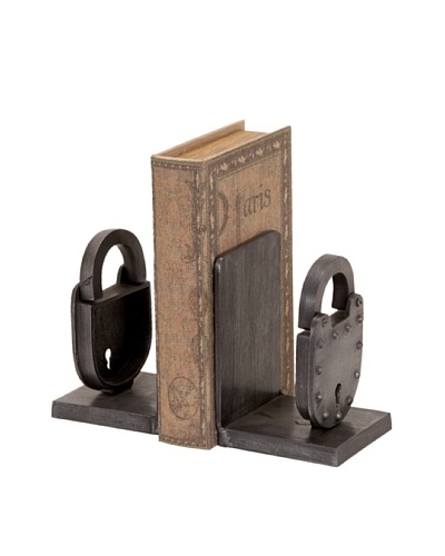 UMA Metal Lock Bookends