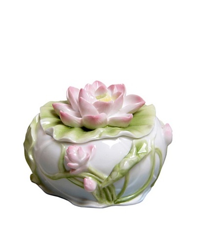 Unicorn Studio Lotus Flower Trinket Box