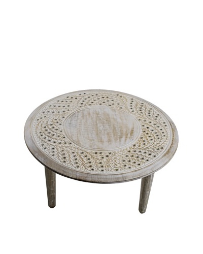 Uptown Down Rajasthan Large Table Off White