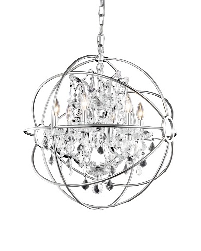 Urban Lights Hemisphere Pendant, Small, Nickel