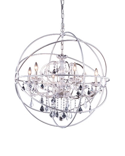 Urban Lights Hemisphere Pendant, Medium, Nickel