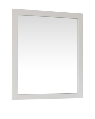 Urban Spaces Chico 2 Mirror, High Gloss White Lacquer