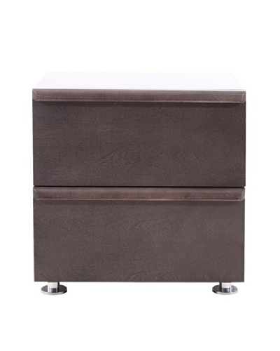 Urban Spaces Boma Nightstand, Gray