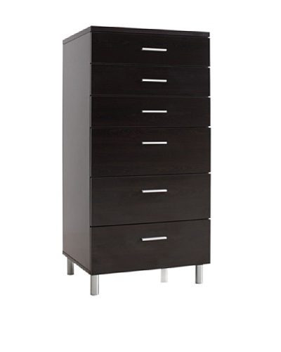 Urban Spaces Bellmar 28 High Chest, Coffee