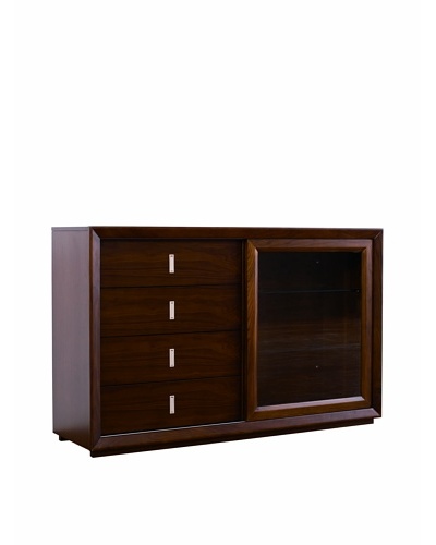 Urban Spaces Chelsea Buffet, Dark Walnut