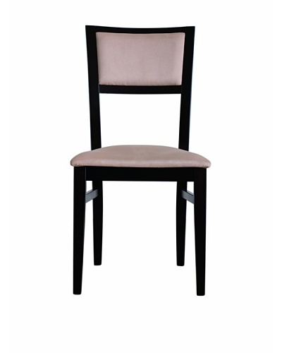 Urban Spaces Chicago Side Chair, Wenge