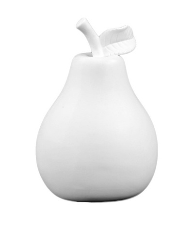 Porcelain Pear, White