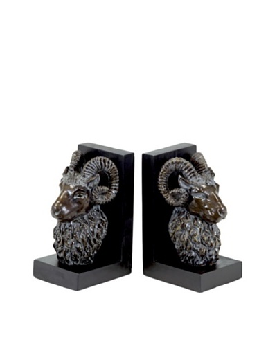 Urban Trends Collection Ram Bookends