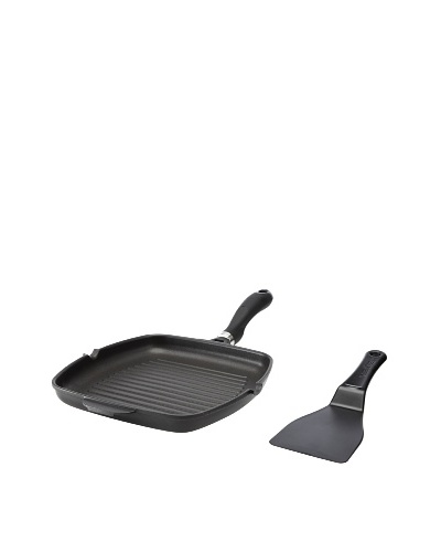 Valira Black Induction Cast Aluminum Grill, 10.25