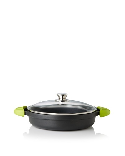 Valira Black Induction Cast Aluminum Low Casserole, 15.75