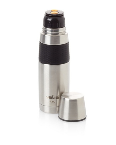 Valira Stainless Steel Vacuum Flask, 16.9-Oz.