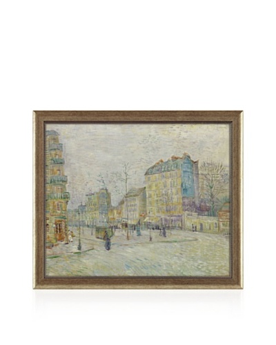 Vincent van Gogh Boulevard De Clichy, 1887 Framed Canvas