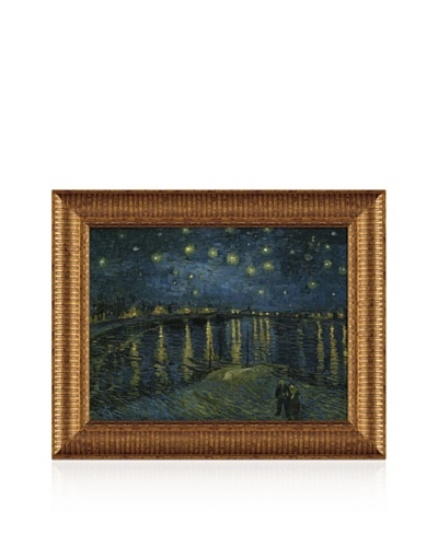 Vincent van Gogh Starry Night Over The Rhone Framed Canvas