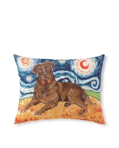 Van Growl Lab Chocolate Pillow