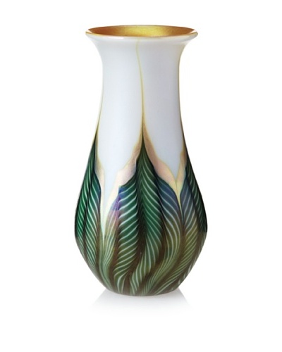 Lundberg Studios Magnolia Mini Gourd Vase