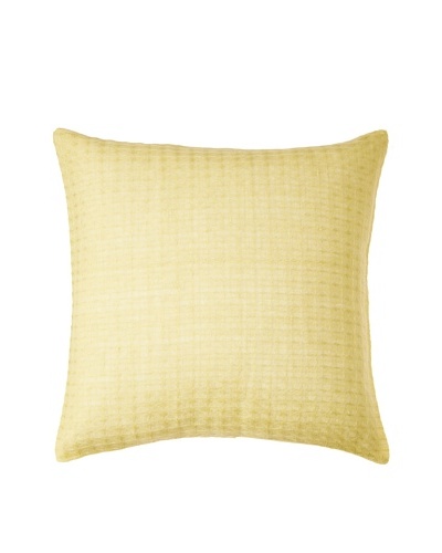 Vera Wang Modern Ikat 20x20 Pillow, Citron, 20x20