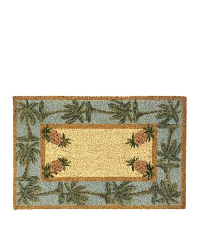 Verde Collection “Palm Trees and Pineapple” Doormat