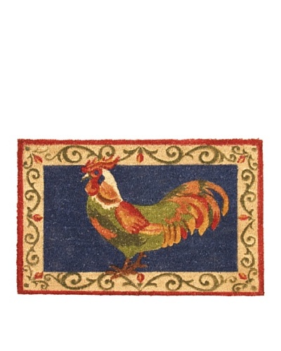 Verde Collection Cock-A-Doodle-Doo Doormat