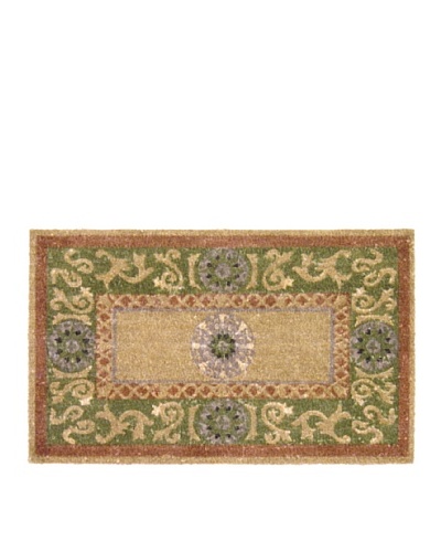 Verde Collection Medallion Sage Doormat