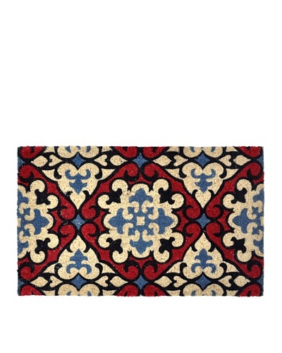 Verde Collection “Madalyn Red/Blk/Blue” Doormat
