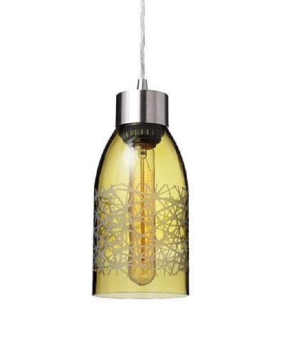 Inhabit Reclaimed Bottle Pendant Light