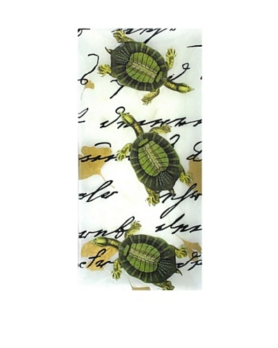 Victoria Fischetti 3 Turtles Handmade Decoupage