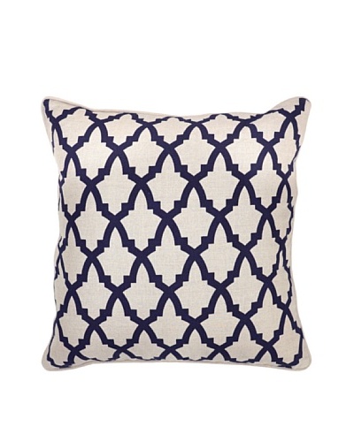 Villa Home Serafina Pillow, Navy