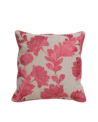 Villa Home Bouquet Pillow, Pink