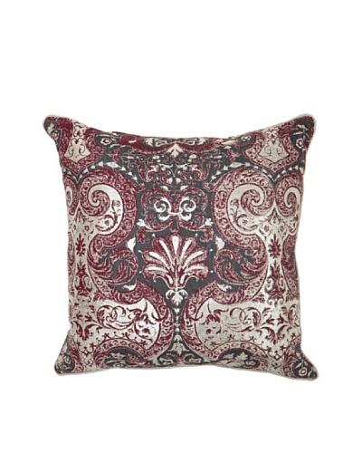 Villa Home Allure Pillow, Burgundy