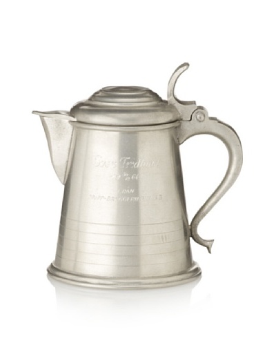 Vintage Pewter Pitcher, c. 1930s