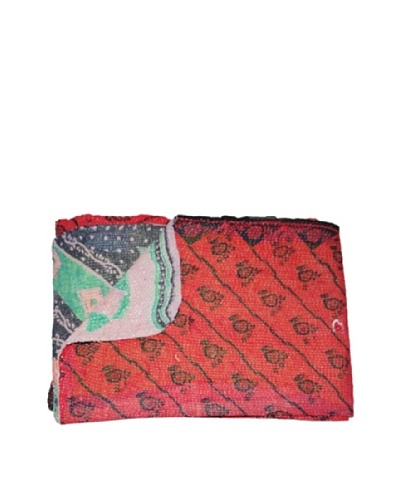 Large Vintage Hema Kantha Throw, Multi, 60″ x 90″