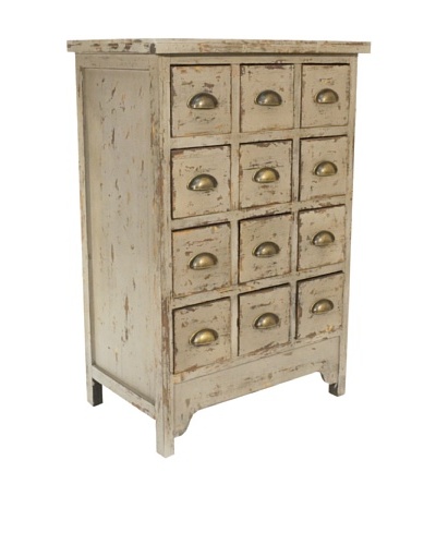 VIP International 12 Drawer Apothecary