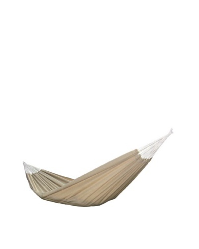 Vivere Brazilian Style Sunbrella Double Hammock, SandAs You See