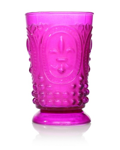 Volcanica Fleur De Lys Candle, Pink